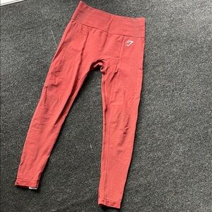 Gymshark Seamless rust S Leggings
